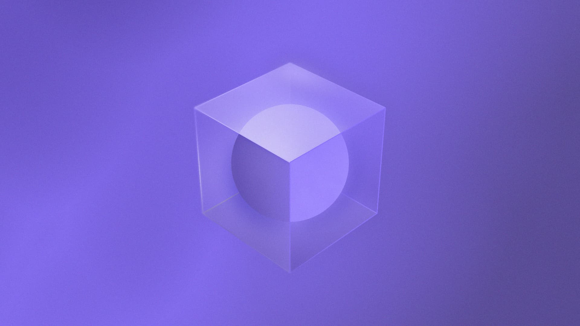 Conversion single photo box sphere purple